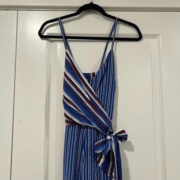 NWT Rag and Bone Blue‎ Multi Felix Jumpsuit 100% Silk $595 MSRP Size 00 - Picture 2 of 14